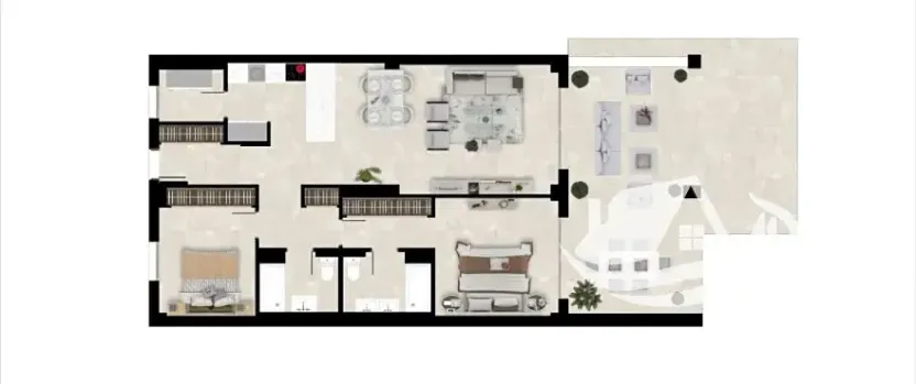 Prodej bytu 3+kk, Benahavís, Španělsko, 103 m2