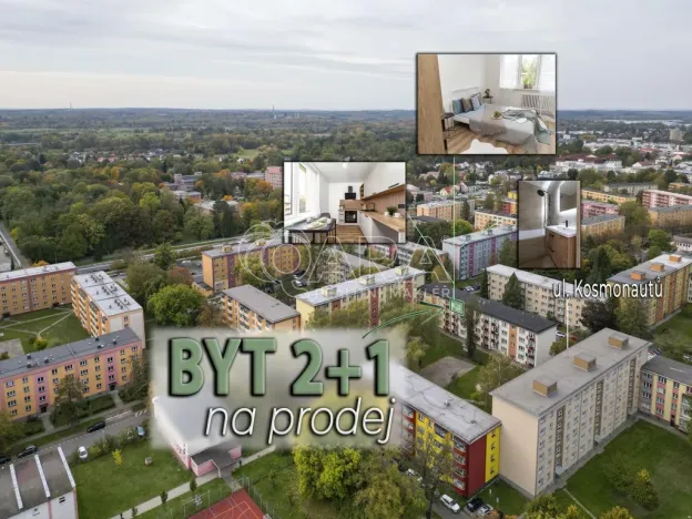 Prodej bytu 2+1, Karviná - Ráj, Kosmonautů, 53 m2