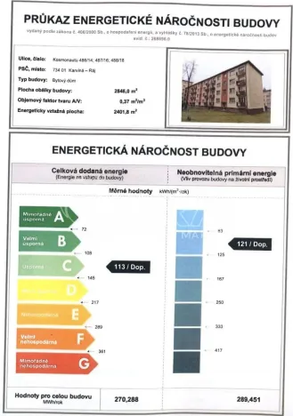 Prodej bytu 2+1, Karviná - Ráj, Kosmonautů, 53 m2