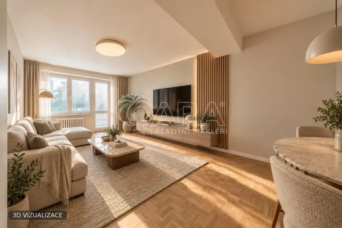 Prodej bytu 3+1, Ostrava - Poruba, Alžírská, 63 m2