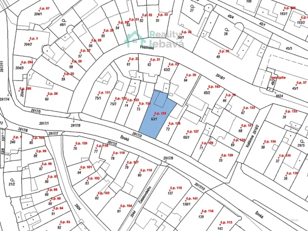 Pronájem bytu 2+1, Chrudim, Široká, 20 m2