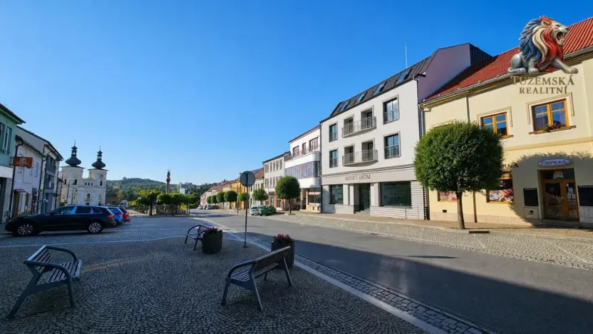 Prodej bytu 1+kk, Bystřice nad Pernštejnem, Masarykovo náměstí, 37 m2