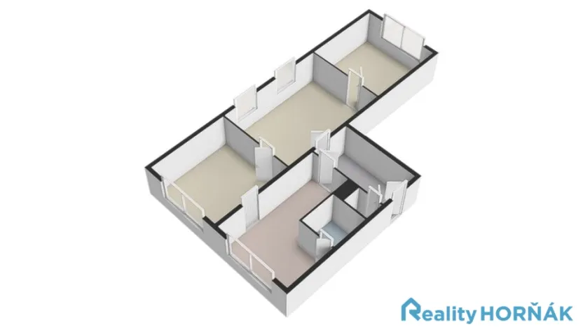 Prodej bytu 3+1, Bechyně, Na Libuši, 63 m2