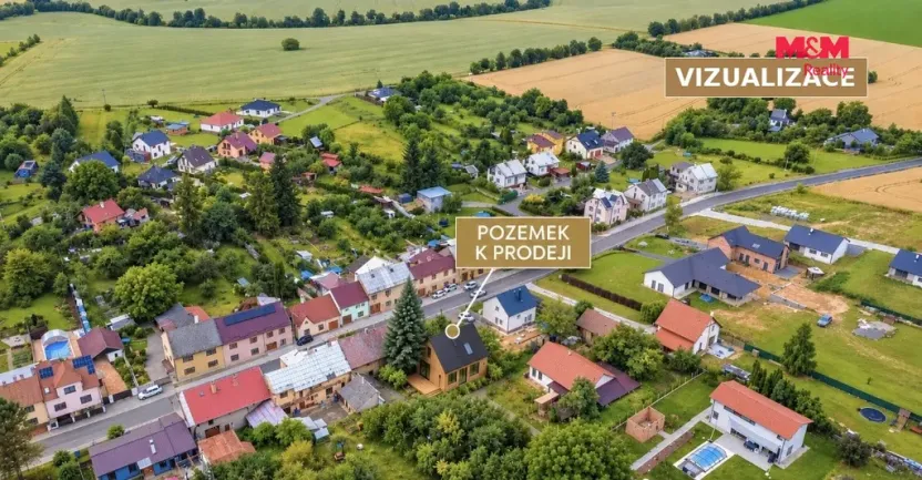 Prodej pozemku pro bydlení, Tršice, 368 m2