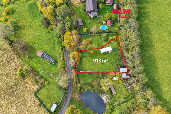 Prodej pozemku pro bydlení, Útvina - Český Chloumek, 913 m2