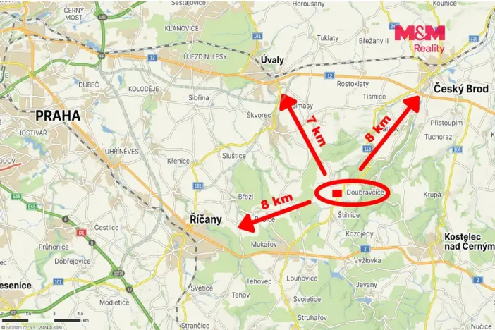 Prodej rodinného domu, Doubravčice, V Edenu, 895 m2