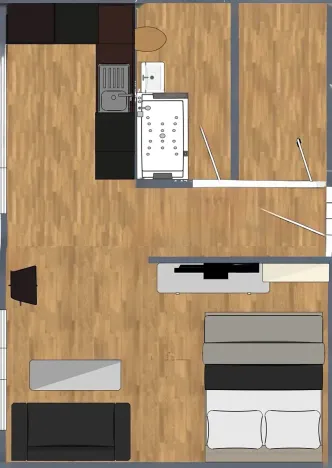 Prodej bytu 1+1, Frýdek-Místek, Bruzovská, 37 m2