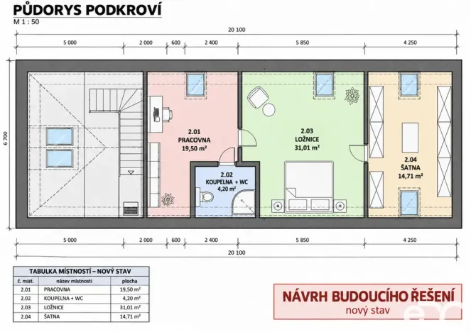 Prodej rodinného domu, Horní Radouň, 109 m2