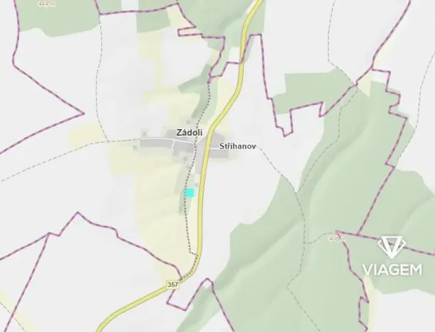 Prodej zahrady, Zádolí, 2709 m2