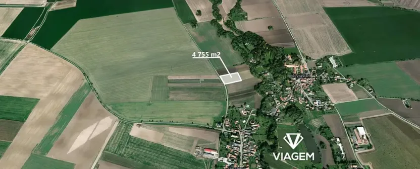 Prodej pole, Trojovice, 4755 m2