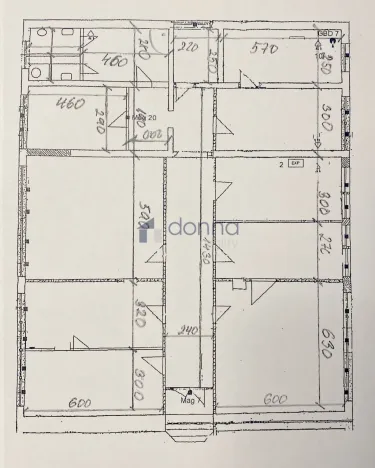 Pronájem kanceláře, Praha, Bartákova, 260 m2