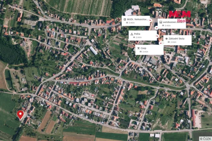 Prodej pozemku pro bydlení, Jaroslavice, 224 m2