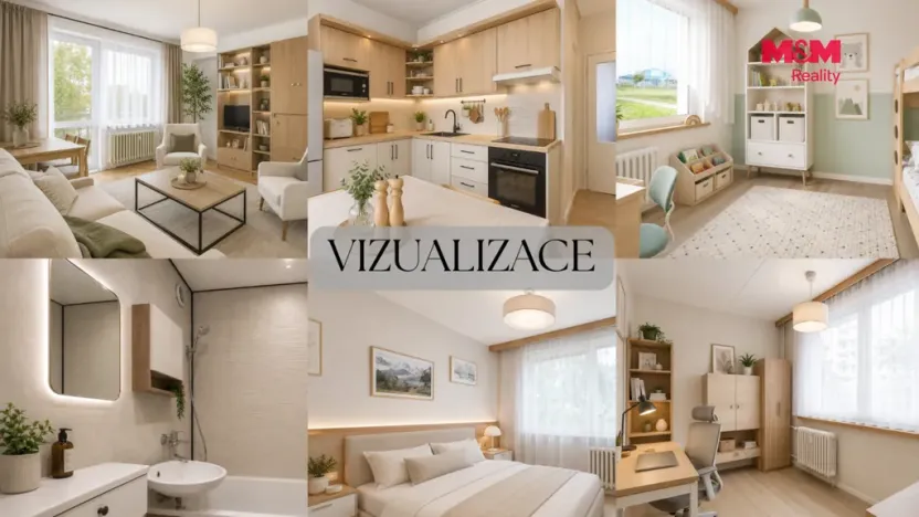 Prodej bytu 4+1, Světlá nad Sázavou, Na Bradle, 70 m2
