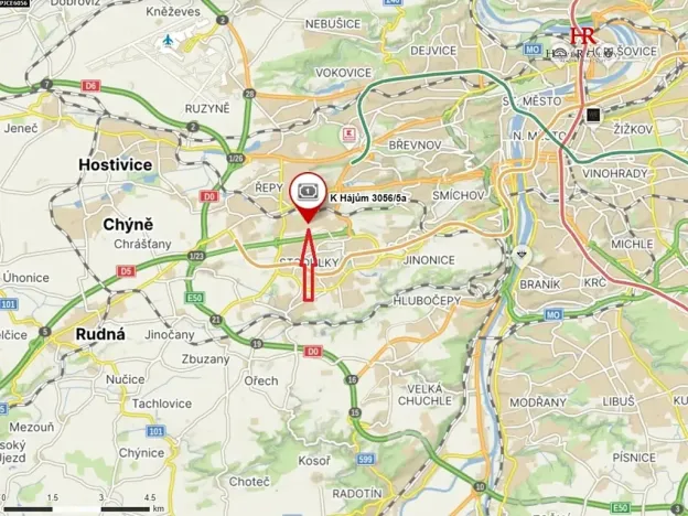 Pronájem kanceláře, Praha - Stodůlky, K Hájům, 11 m2