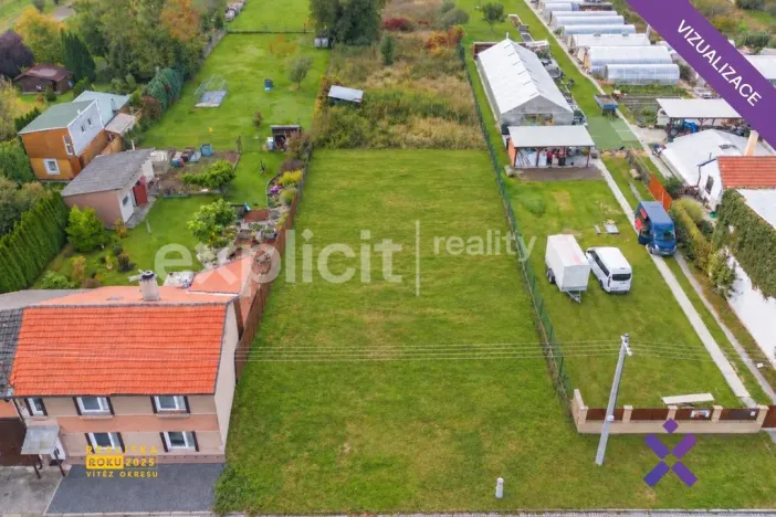 Prodej pozemku pro bydlení, Kroměříž - Trávník, 860 m2