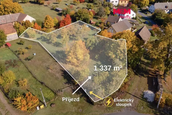 Prodej pozemku pro bydlení, Žihobce - Kadešice, 1337 m2