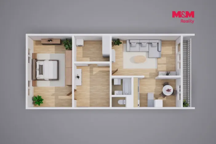 Prodej bytu 2+kk, Litoměřice - Předměstí, Kosmonautů, 67 m2