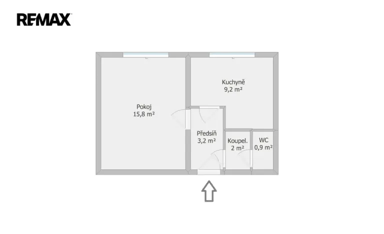 Prodej bytu 1+1, Jihlava, Březinova, 31 m2