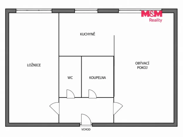 Prodej bytu 2+1, Ústí nad Labem - Bukov, Dukelských hrdinů, 52 m2