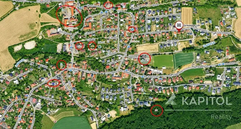 Prodej rodinného domu, Tuchoměřice, Za Kostelem, 133 m2