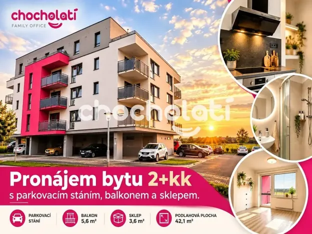 Pronájem bytu 2+kk, Dašice, U Kasáren, 51 m2