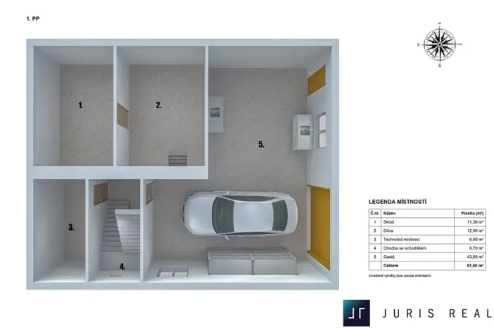 Prodej rodinného domu, Březová-Oleško, Dubí II., 162 m2