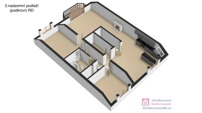 Prodej rodinného domu, Mikulčice - Těšice, 280 m2