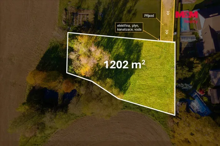 Prodej pozemku pro bydlení, Nepomuk, Polní, 1202 m2