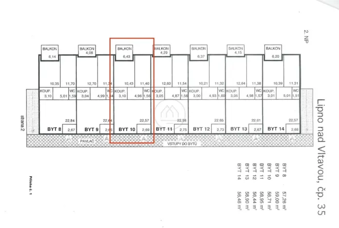 Prodej bytu 3+kk, Lipno nad Vltavou, 63 m2