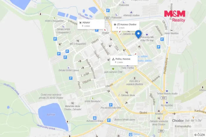 Prodej bytu 3+1, Chodov, náměstí 9. května, 65 m2
