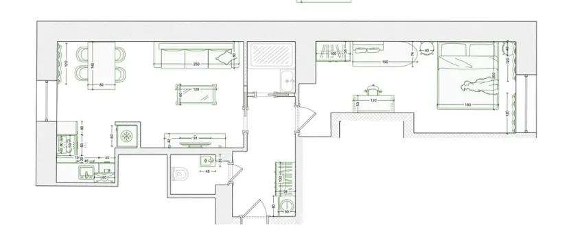 Prodej bytu 2+kk, Praha - Nusle, Čestmírova, 45 m2