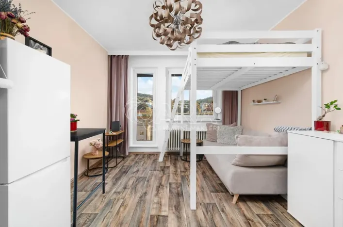 Pronájem bytu 1+kk, Zlín, Ševcovská, 34 m2