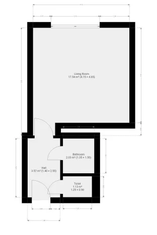 Pronájem bytu 1+kk, Praha - Střešovice, Na Malovance, 25 m2