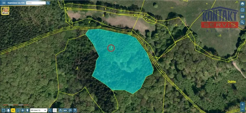 Prodej lesa, Brumov-Bylnice, 10951 m2