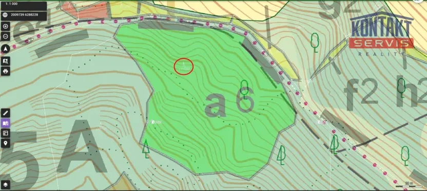 Prodej lesa, Brumov-Bylnice, 10951 m2