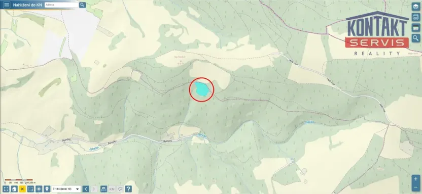 Prodej lesa, Brumov-Bylnice, 10951 m2