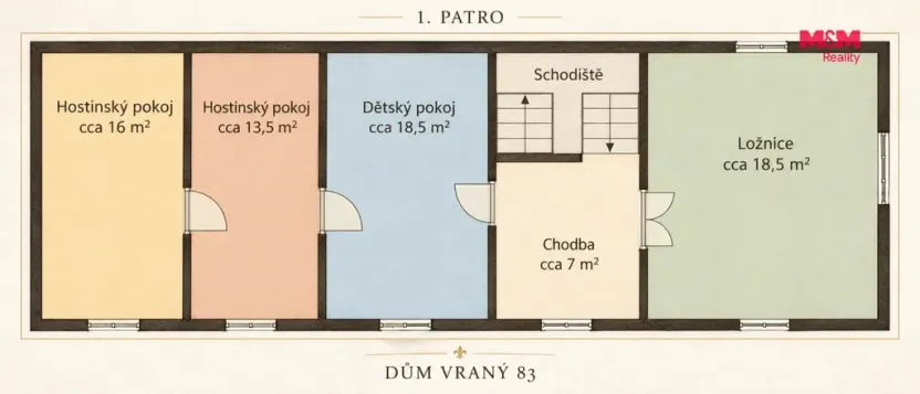 Prodej rodinného domu, Vraný, 150 m2