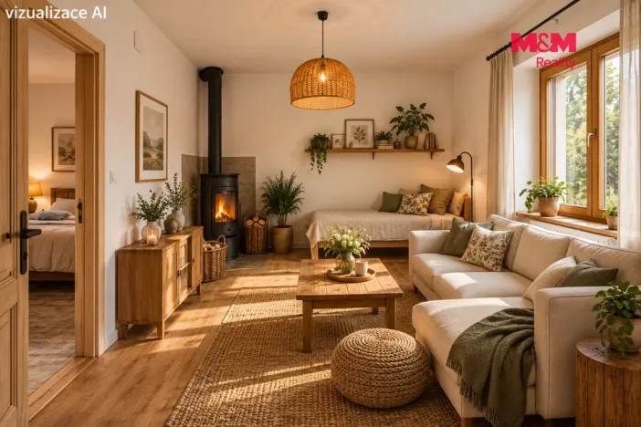 Prodej rodinného domu, Brloh - Benešovice, 75 m2