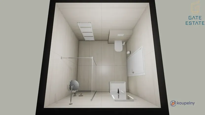 Pronájem bytu 2+kk, Holešov, Pod Hrádkem, 52 m2