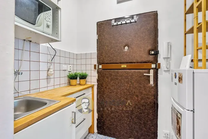 Pronájem bytu 1+kk, Praha - Vinohrady, V Horní Stromce, 22 m2