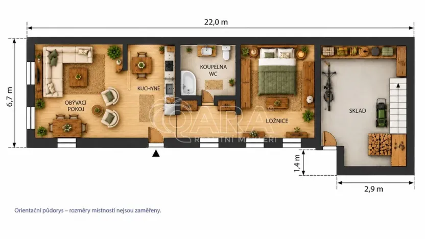 Prodej rodinného domu, Smidary - Chotělice, 90 m2