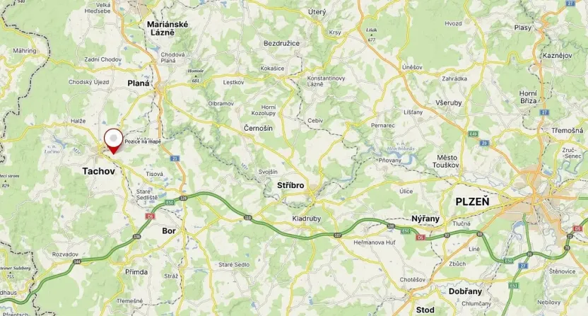 Prodej pole, Tachov, 5047 m2