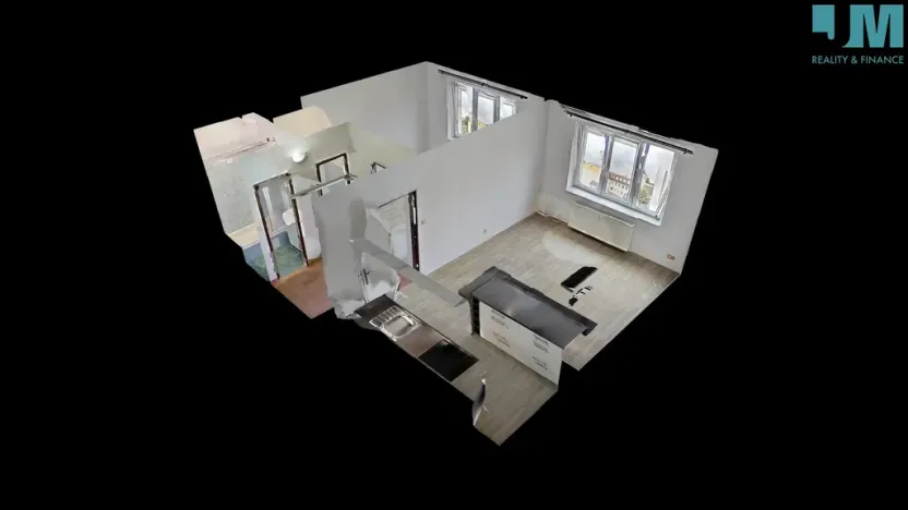 Pronájem bytu 2+kk, Pelhřimov, Pražská, 45 m2