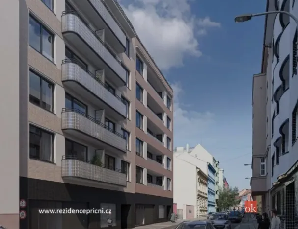 Pronájem bytu 2+kk, Brno - Zábrdovice, Příční, 44 m2
